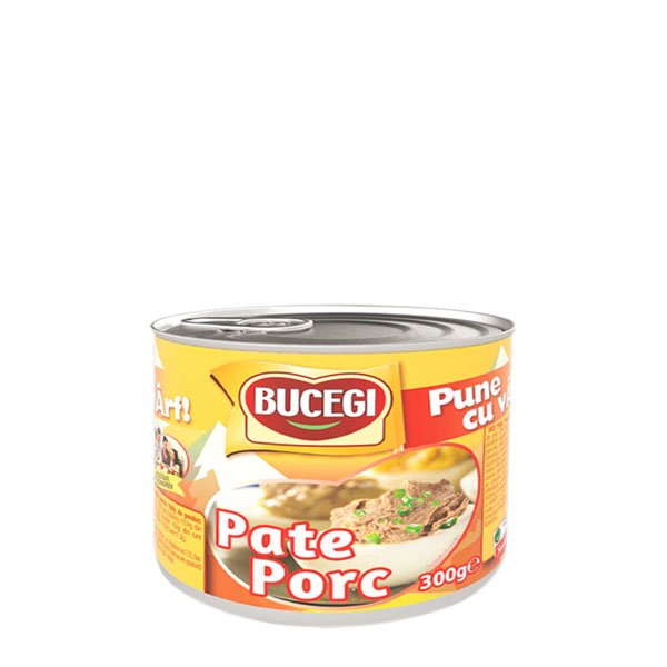 Bucegi Pate de porc 6 x 200GR Bucegi Pate de porc 6 x 200GR