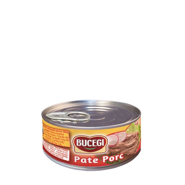 Bucegi Pate de porc 6 x 100GR Bucegi Pate de porc 6 x 100GR