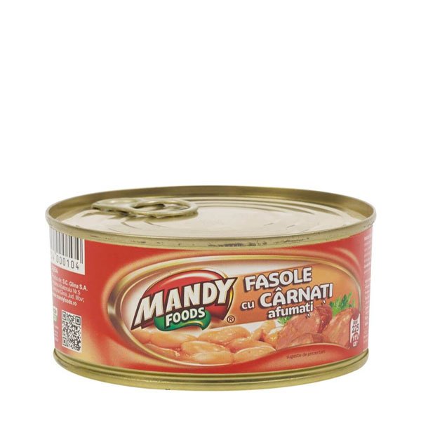 Mandy Fasole cu carnati 6 x 300GR