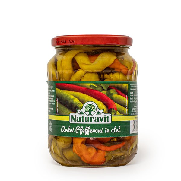 Naturavit Ardei Pfefferoni in otet 6 x 720ML Naturavit Ardei Pfefferoni in otet 6 x 720ML