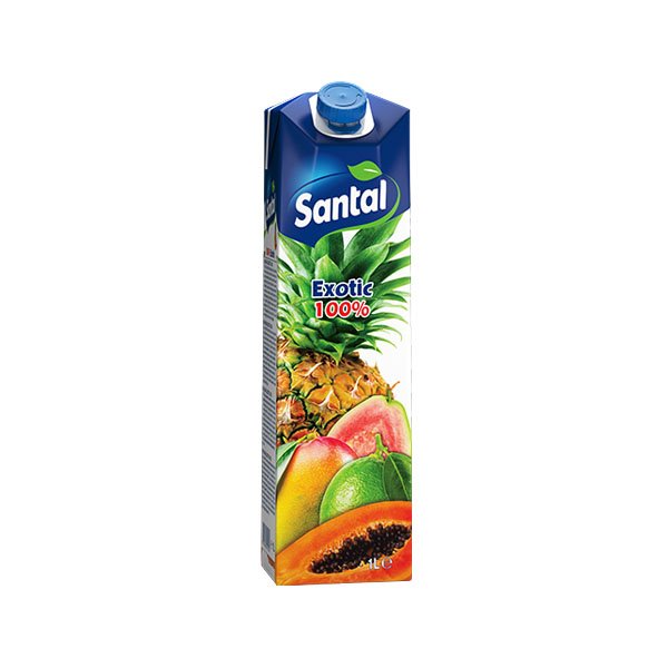 Santal 100% Fructe Exotic 12 x 1L