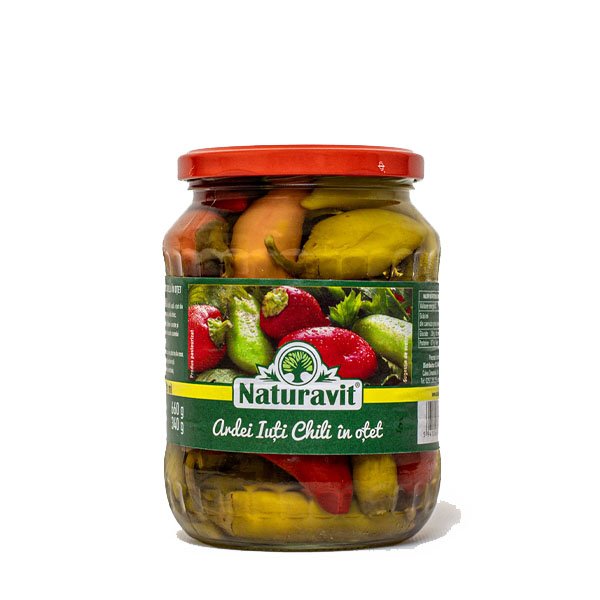Naturavit Ardei Iuti Chili in otet 6 x 680GR Naturavit Ardei Iuti Chili in otet 6 x 680GR