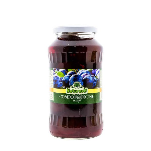 Naturavit Compot de prune Intregi 6 x 720ML Naturavit Compot de prune Intregi 6 x 720ML