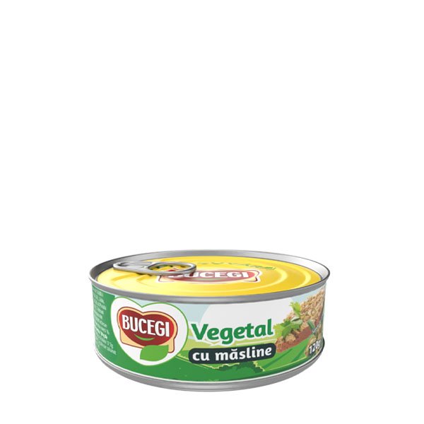 Bucegi pate vegetal cu masline 6 x 120GR Bucegi pate vegetal cu masline 6 x 120GR