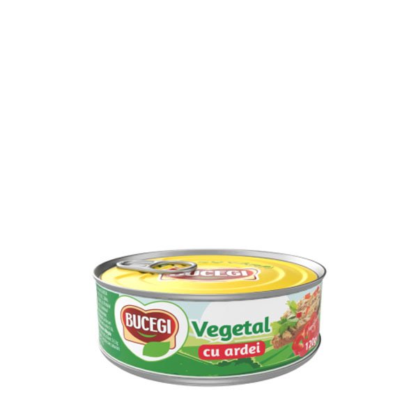 Bucegi pate vegetal cu ardei 6 x 120GR Bucegi pate vegetal cu ardei 6 x 120GR