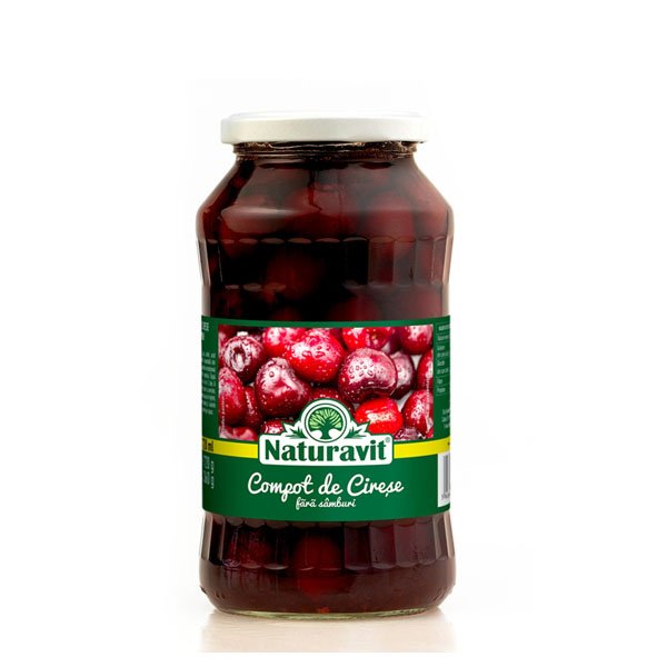 Naturavit Compot de Cireșe fără Sâmburi 6 x 680ML