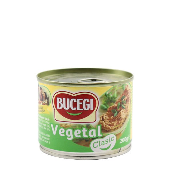 Bucegi pate vegetal clasic 6 x 200GR