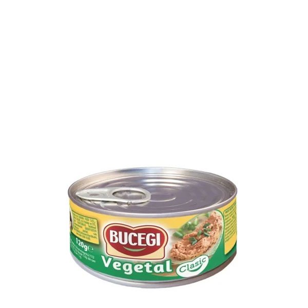 Bucegi pate vegetal clasic 6 x 120GR