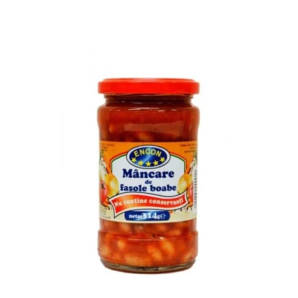 ENCON Mancare de fasole boabe 314GR