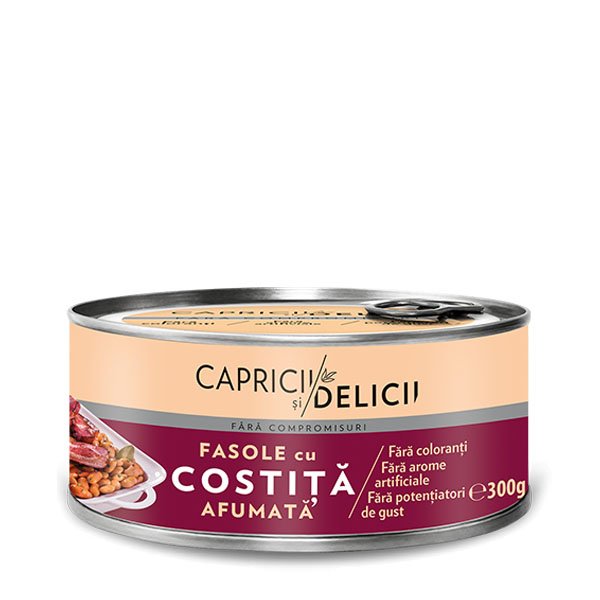 Capricii Fasole cu Costita 6 x 300GR