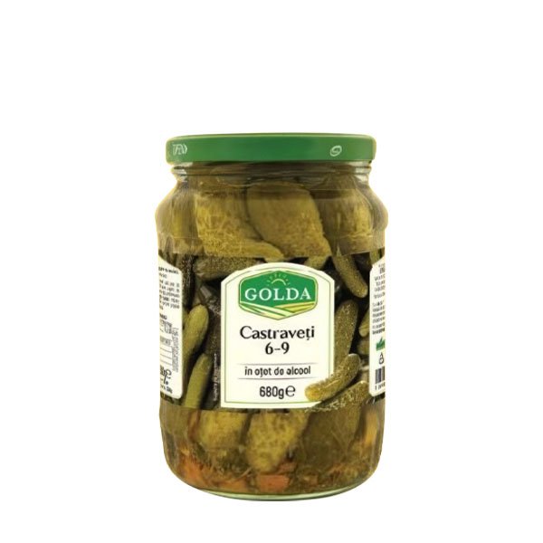 Golda Castraveti in Otet 3 - 6 CM 6 x 680GR