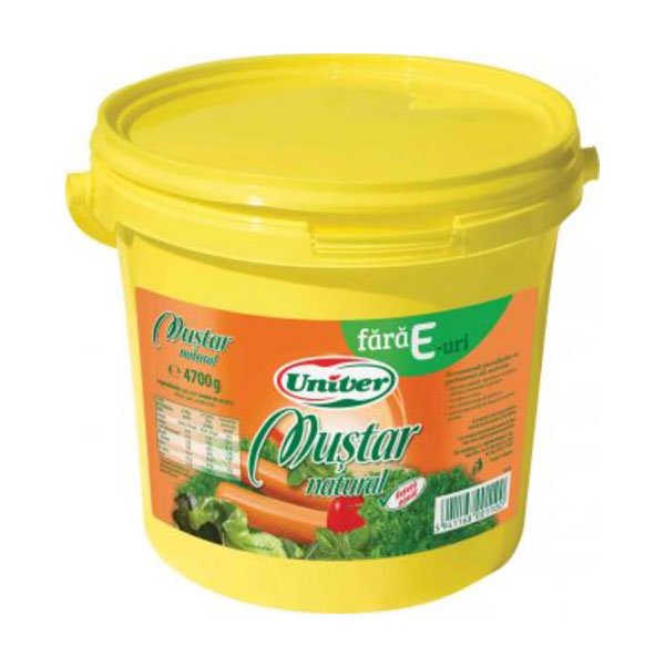 Univer Mustar Dulce 4.7 KG Univer Mustar Dulce 4.7 KG