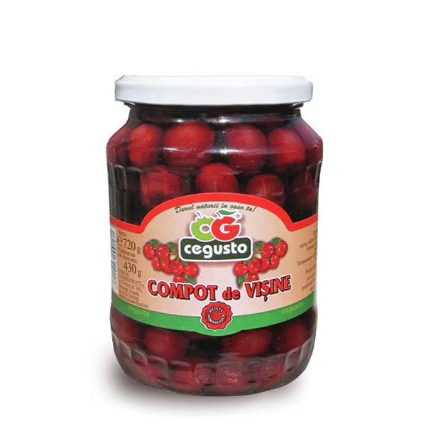 Cegusto Compot de Vișine 6 x 720GR Cegusto Compot de Vișine 6 x 720GR
