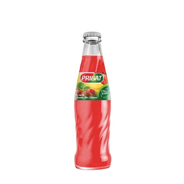 Prigat cu suc de banane, mar, capsuni 12 x 250ML