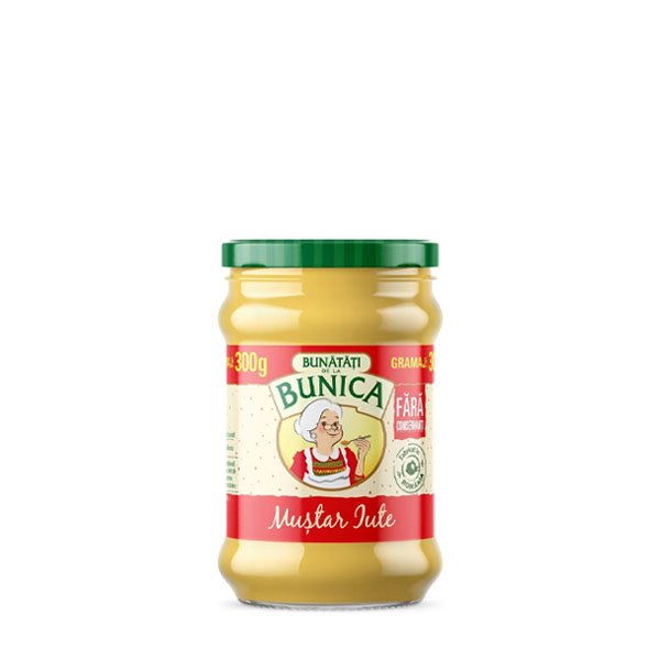 Bunica Mustar Iute 6 x 300GR