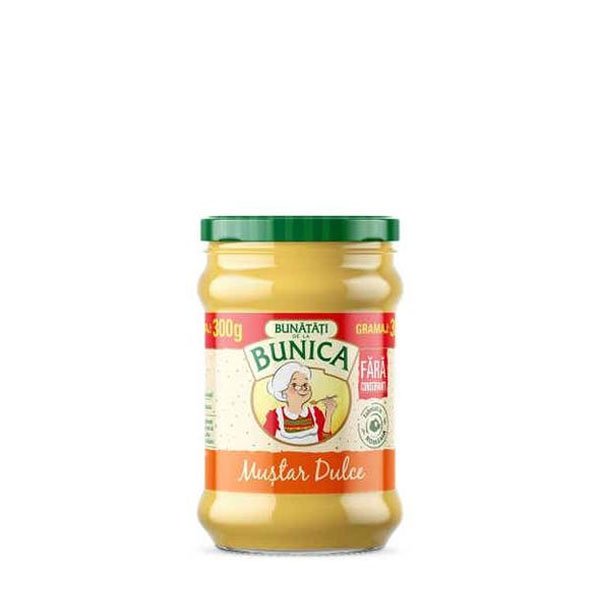 Bunica Mustar Dulce 6 x 300GR Bunica Mustar Dulce 6 x 300GR