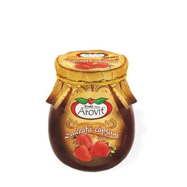Arovit Dulceață de Căpșuni 6 x 340GR Arovit Dulceață de Căpșuni 6 x 340GR
