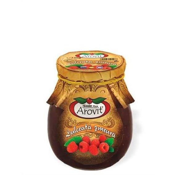 Arovit Dulceață de zmeură 6 x 340GR Arovit Dulceață de zmeură 6 x 340GR