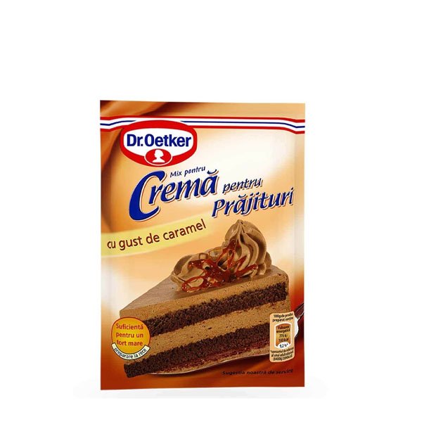 Dr. Oetker Cremă cu gust de caramel 35 x 55GR
