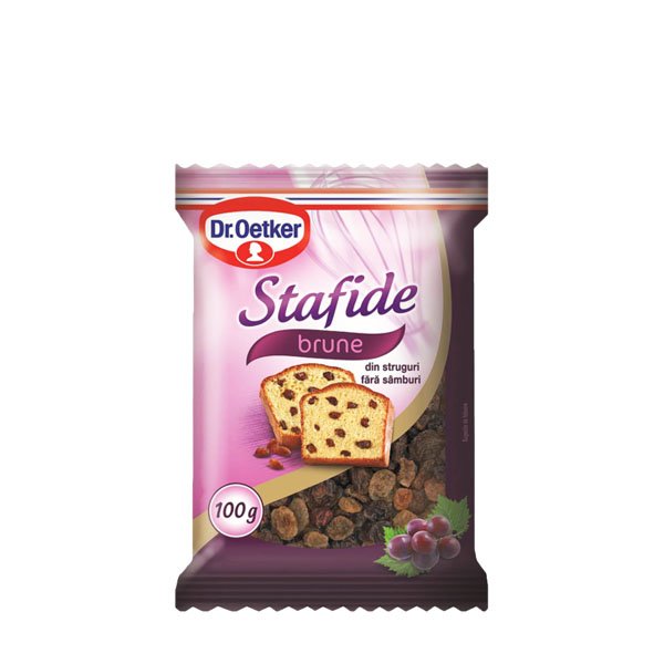 Dr. Oetker Stafide brune 30 x 100GR