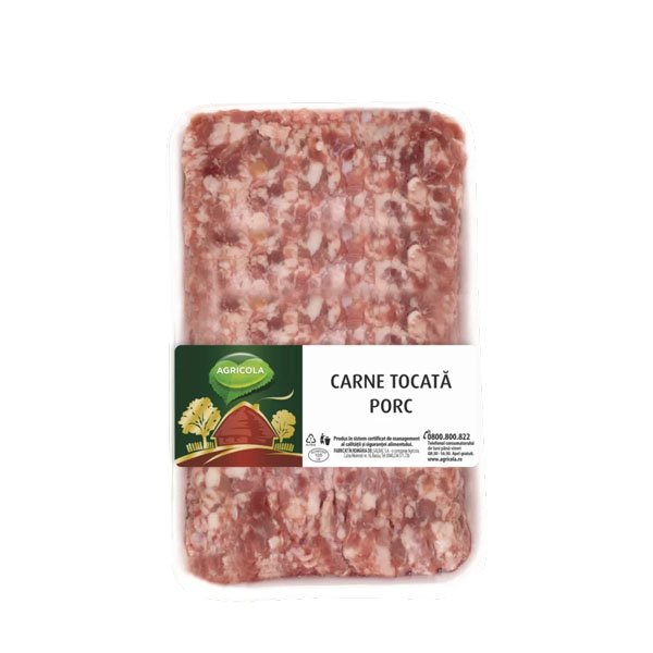 Agricola Carne tocata de porc 8 x 800GR
