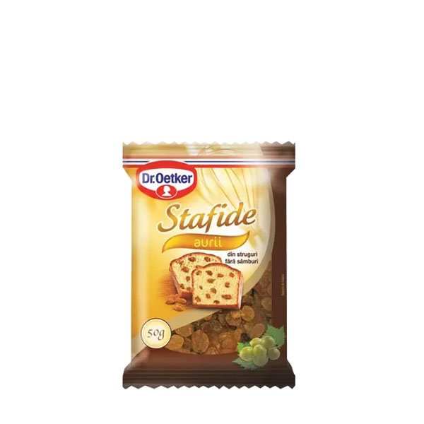 Dr. Oetker Stafide aurii 30 x 50GR