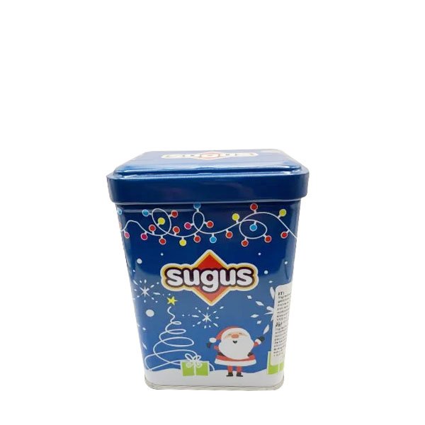 Sugus Cutie metalica Craciun Albastra 80GR Sugus Cutie metalica Craciun Albastra 80GR