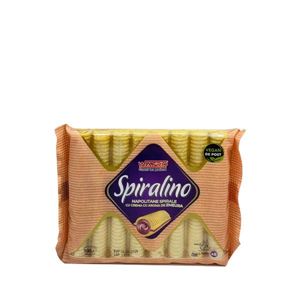 Wafro Spiralino Zmeura 12 x 100GR