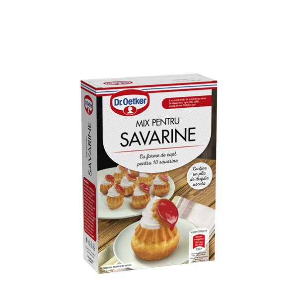 Dr. Oetker mix pentru savaine 8 x 337GR
