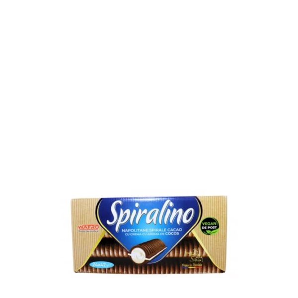 Wafro Spirale cu crema de cocos 12 x 100GR