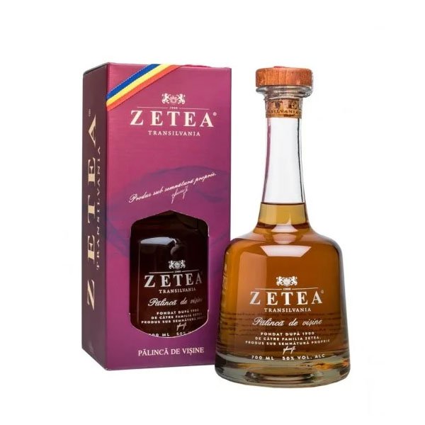 Zetea Pălincă de vișine 50% 700ML