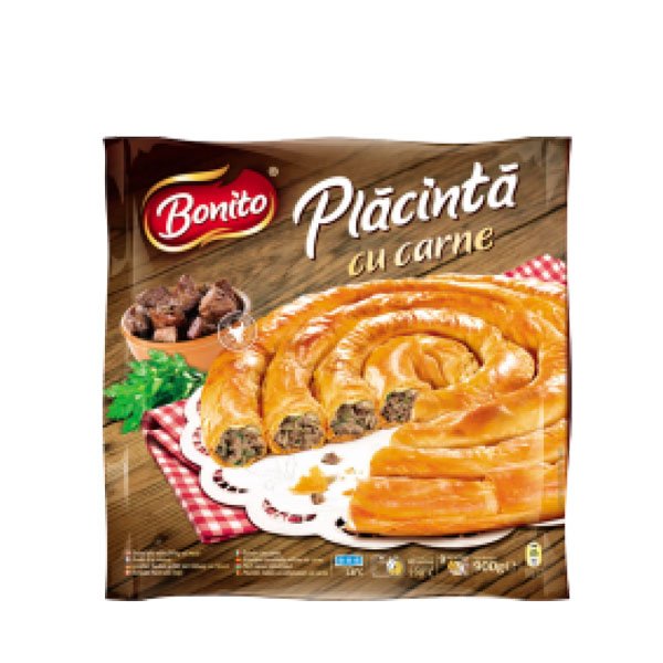 Bonito Placinta cu Carne 800GR Bonito Placinta cu Carne 800GR