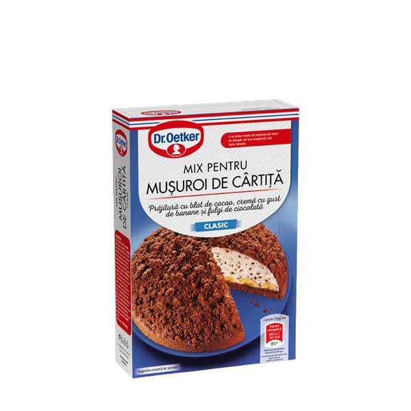Dr. Oetker mix pentru musuroi de cartita 8 x 350GR