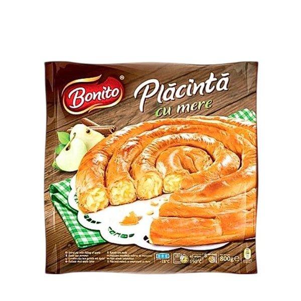 Bonito Placinta cu mere 800GR Bonito Placinta cu mere 800GR