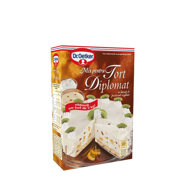 Dr. Oetker mix pentru tort diplomat 6 x 430GR