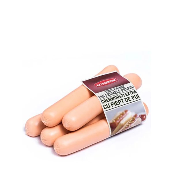 Kosarom Cremwurști cu pui Extra 250GR Kosarom Cremwurști cu pui Extra 250GR