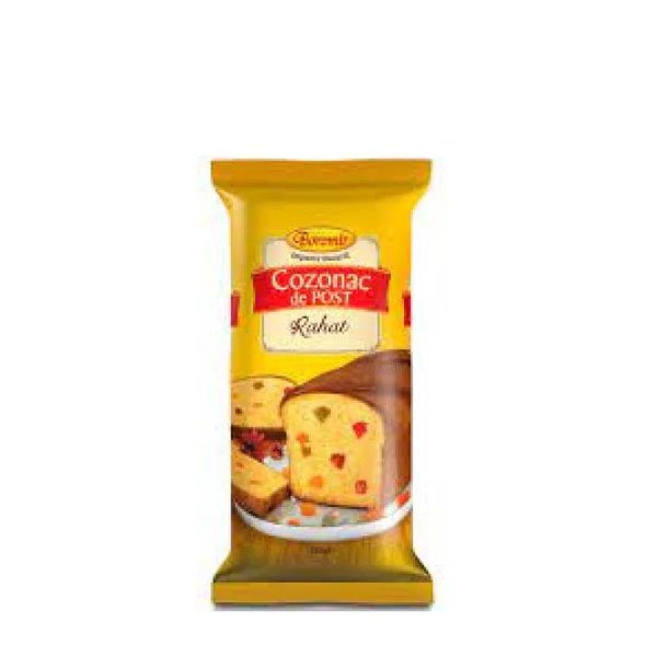 Boromir cozonac cu rahat de post 500GR Boromir cozonac cu rahat de post 500GR