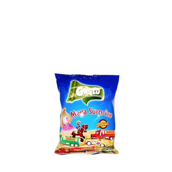 Giusto Pufuleți cu smântână și ceapă 20 x 60GR Giusto Pufuleți cu smântână și ceapă 20 x 60GR