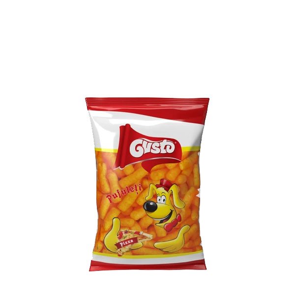 Gusto Pufuleți pizza 9 x 80GR Gusto Pufuleți pizza 9 x 80GR