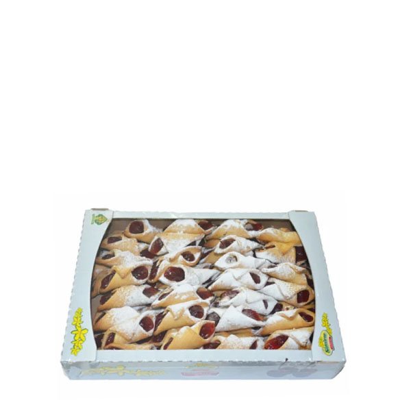 Sanziene Cornulete Umplute cu visine 1KG Sanziene Cornulete Umplute cu visine 1KG