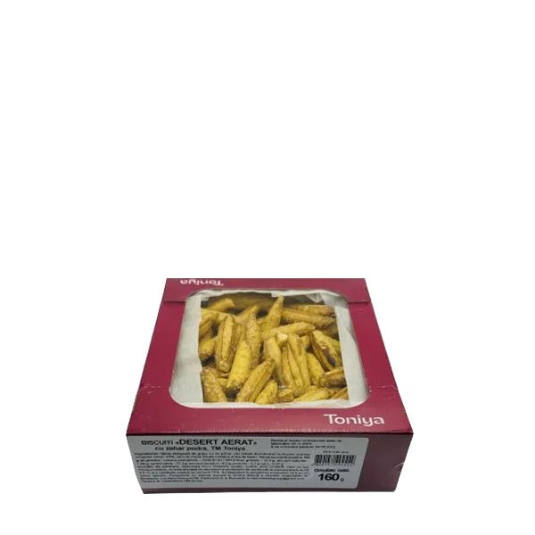Tonya desert aerat biscuiti 160GR