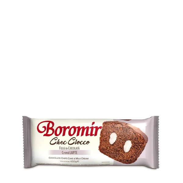 Boromir Chec Choco fulgi de ciocolata si crema de lapte 9 x 450GR Boromir Chec Choco fulgi de ciocolata si crema de lapte 9 x 450GR
