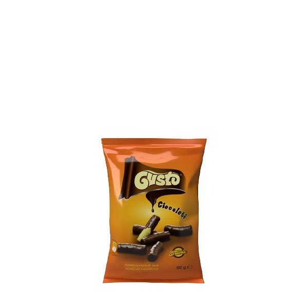 Gusto Pufuleți glazurați cu ciocolată 36 x 50GR Gusto Pufuleți glazurați cu ciocolată 36 x 50GR