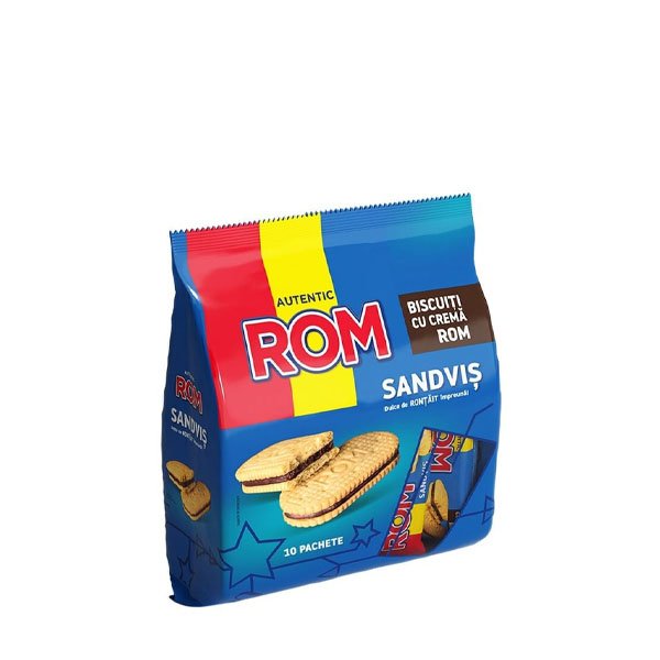 Rom Biscuiti sandvis vanilie si rom 12 x 360GR
