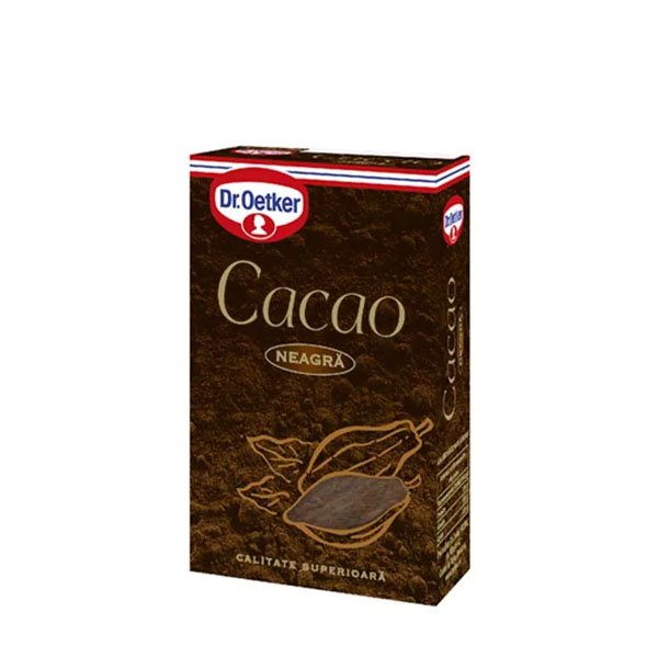 Dr. Oetker Cacao neagră calitate superioara 18 x 100GR