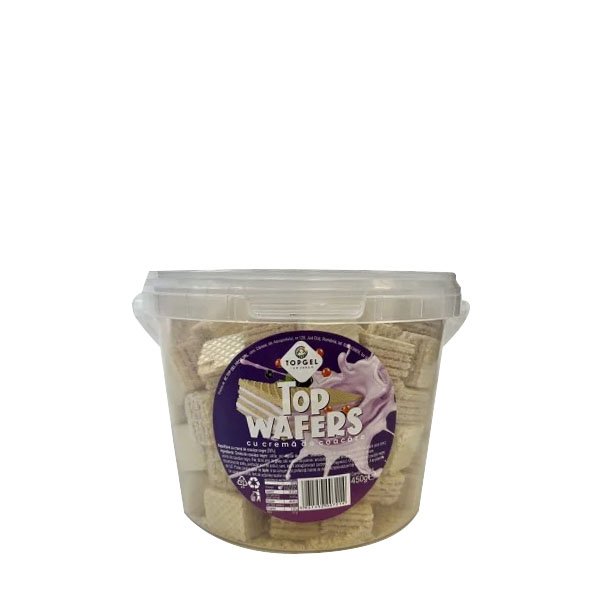 TopGel Napolitane cu crema de coacaze 450GR