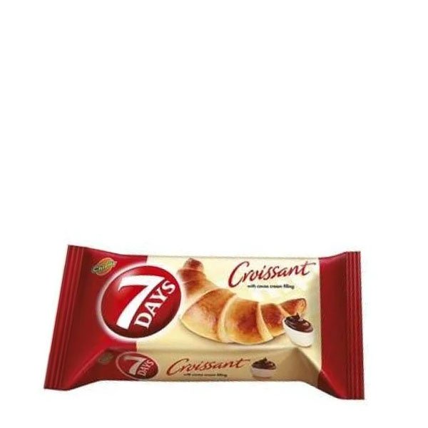 7Days Croissant cacao 20 x 60GR 7Days Croissant cacao 20 x 60GR