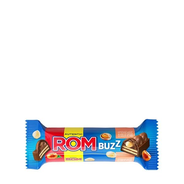 Rom Autentic și alune intregi BUZZ 30 x 50GR