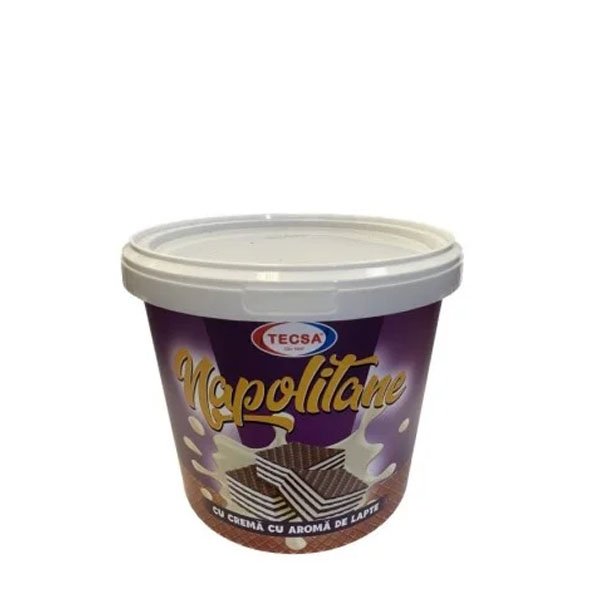 Tecsa Napolitane lapte 900GR