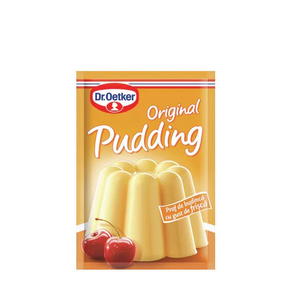Dr. Oetker Praf de budincă cu gust de frișcă 35 x 40GR